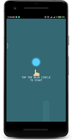 TapRush Blue PRO - satisfying  - Screenshot 3