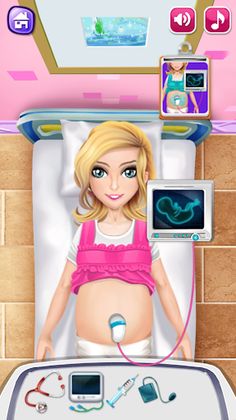 العاب توليد الام و رعاية اطفال - Screenshot 1