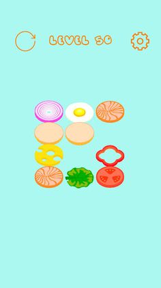 Burger Stack 3D! - Puzzle Game - Screenshot 4