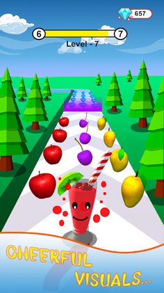 Fruits Juice Runner - Screenshot 4