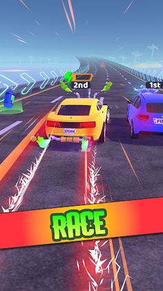 Merge Race: Supercar - Screenshot 2