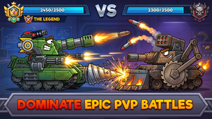 Tanks Arena io: Craft & Combat - Screenshot 3
