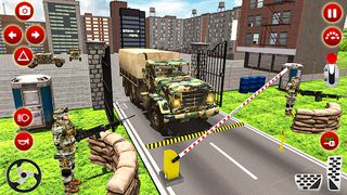 Army Truck Driving Army Games - Screenshot 1