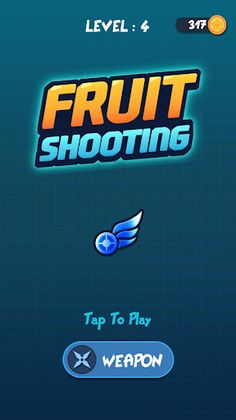 Fruit Shooting - Ninja Knife - Screenshot 1