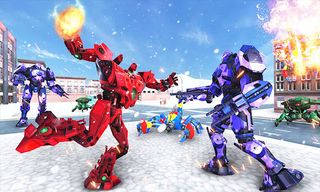 Snowmobile Games- Robot Games - Screenshot 3