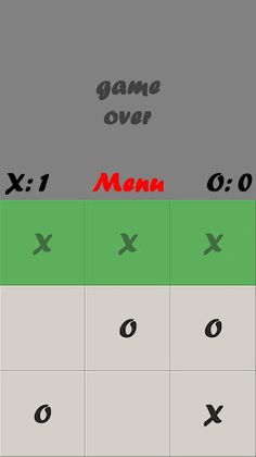 Fast Tic Tac Toe Configurable - Screenshot 1
