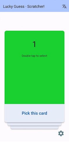 Lucky Guess - Scratcher - Screenshot 1