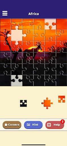 Africa Love Puzzle - Screenshot 3