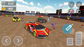 Superhero Car: Mega Ramp Games - Screenshot 2