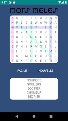 Mots Mélés - Screenshot 2