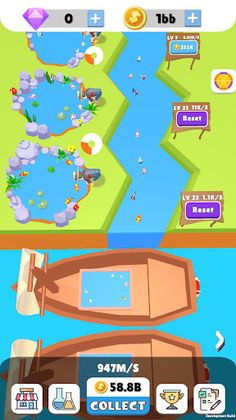 Idle Fishing Tycoon 3D - Screenshot 2