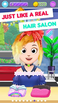 My Town: Girls Hair Salon Game - Screenshot 4