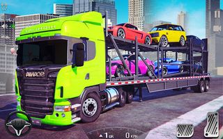 Cars Transporter Truck Games - Screenshot 1