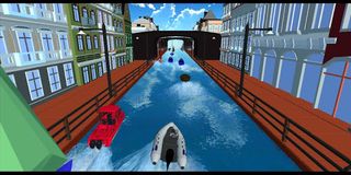Powerboat Traffic Racer - Screenshot 1