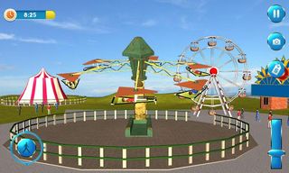 Theme Park Fun Swings Ride - Screenshot 2