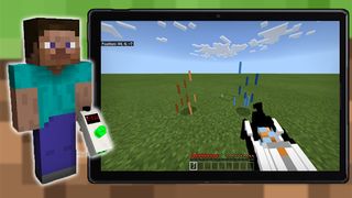Portal Gun Mod For Minecraft P - Screenshot 2
