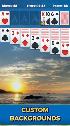 Solitaire - Classic Big Cards - Screenshot 2