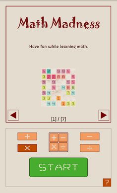 Math Game - Math Madness - Screenshot 3