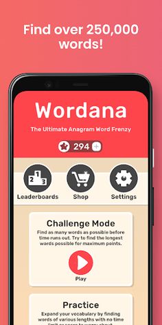 Wordana - Anagram Word Frenzy - Screenshot 1