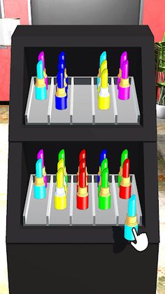 Cosmetics Sort Puzzle - Screenshot 1