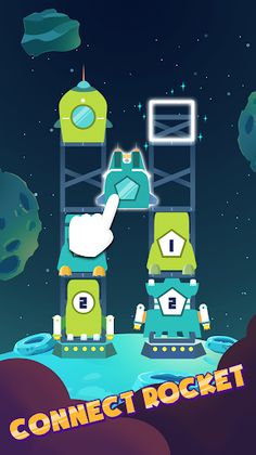 Rocket Connect Puzzle - Screenshot 1