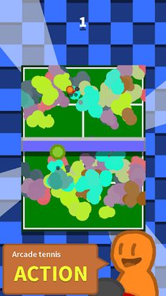 Splat Tennis - Screenshot 1