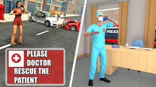 Police Ambulance 3d Game 2023 - Screenshot 1