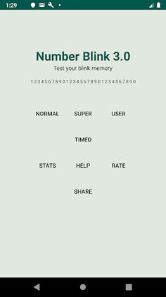 Number Blink 3 - Remember In A - Screenshot 1