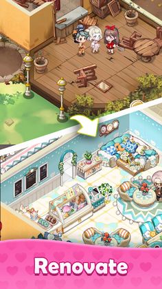 The cooking cake: merge game - Screenshot 1