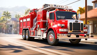 Fire Truck Simulator Game - Screenshot 2