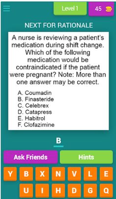 NCLEX RN QUIZ - Screenshot 1