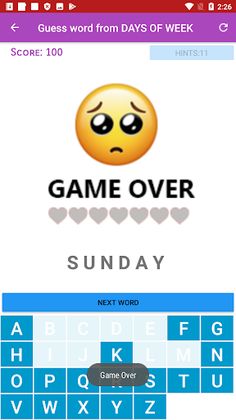Hangman Pro - Screenshot 2