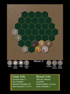 HexSolve Puzzle Game - Screenshot 1