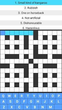 Crossword Puzzle Offline - Screenshot 3