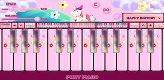 Pony Piano Pink - Screenshot 1