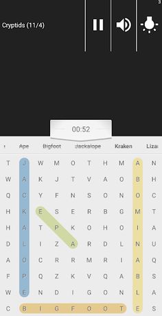 Paranormal Word Search - Screenshot 4