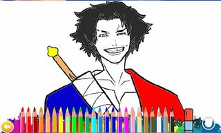 Super Anime Coloring Game - Screenshot 2