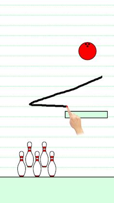 Draw Bowling - Screenshot 3