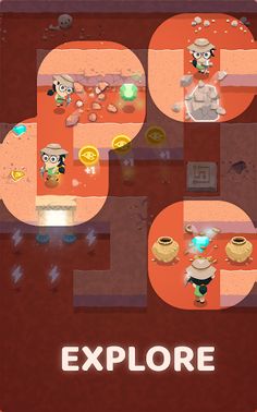 Mazes & Puzzles - Explore, Sol - Screenshot 1