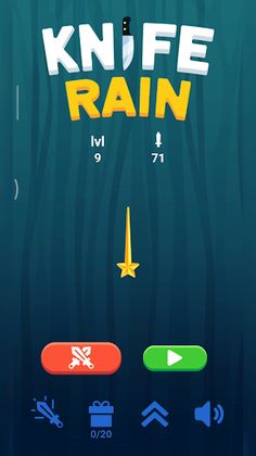 Knife Rain - Screenshot 1