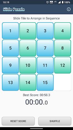 Slide Puzzle - Screenshot 1