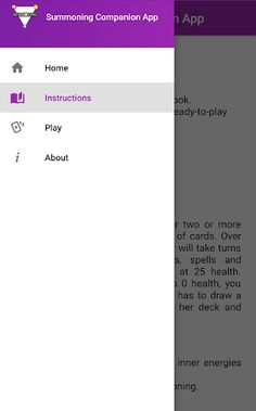 Summoning Companion App - Screenshot 1