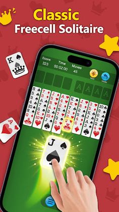 Freecell Solitaire - Screenshot 1