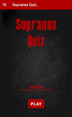Sopranos Quiz - Screenshot 1