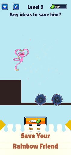 Rainbow Friends - Draw To Save - Screenshot 2