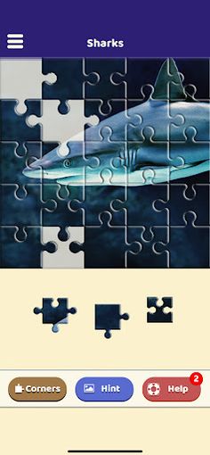 Shark Lovers Puzzle - Screenshot 3