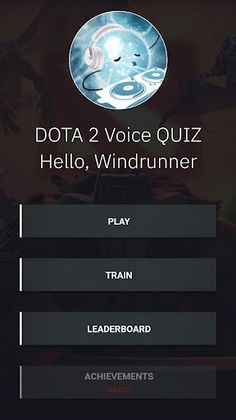 Hero Voice Quiz of Dota - Screenshot 1