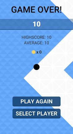 ZigZag Dash - Blue Edition - Screenshot 3