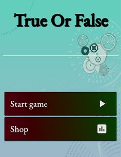 True Or False Math Questions - Screenshot 1