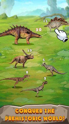Merge Survival: Dino Evolution - Screenshot 1